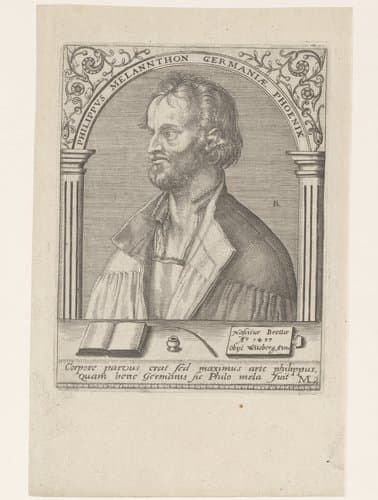 Philippus Melannthon Germaniae Phoenix. by Robert Boissard