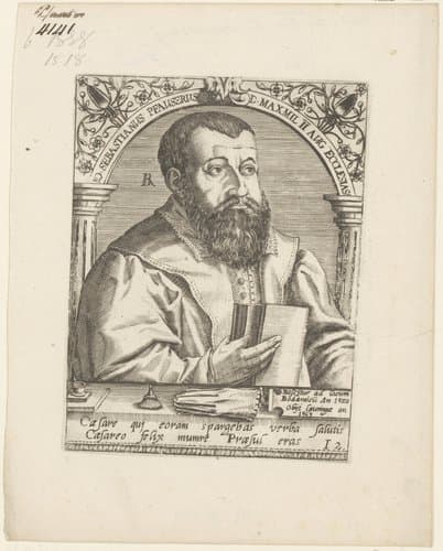 Portret van Johann Sebastian Pfauser by Robert Boissard