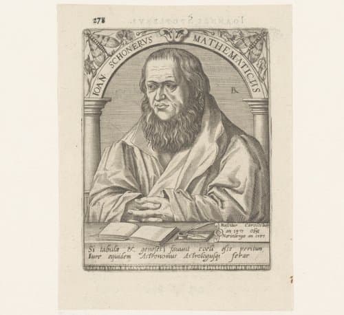 Serie portretten van vijftiende- en zestiende-eeuwse geleerden by Robert Boissard