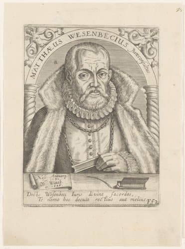 Portret van Matthew Wesenbeck by Robert Boissard