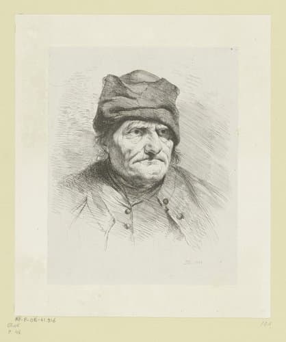 Portret van Cotrot by Jean Jacques de Boissieu