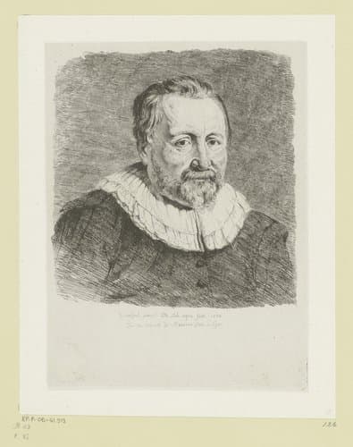 Portret van een onbekende man by Jean Jacques de Boissieu