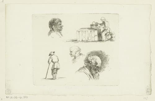 Livre de griffonnements by Jean Jacques de Boissieu