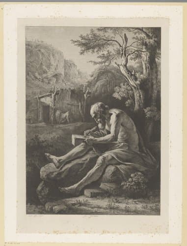 Heilige Hieronymus by Jean Jacques de Boissieu