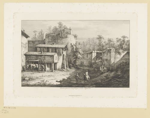 Hoefsmid te Terrebasse by Jean Jacques de Boissieu