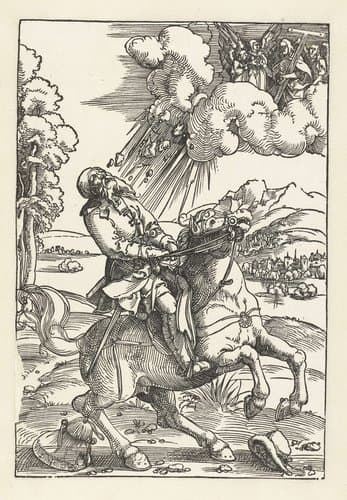 Bekering van Paulus by Hans Baldung Grien