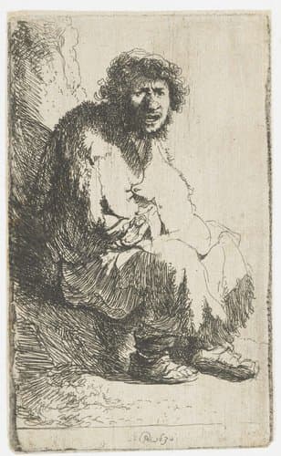 Zelfportret? by Rembrandt van Rijn