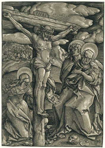 Christus aan het kruis by Hans Baldung Grien