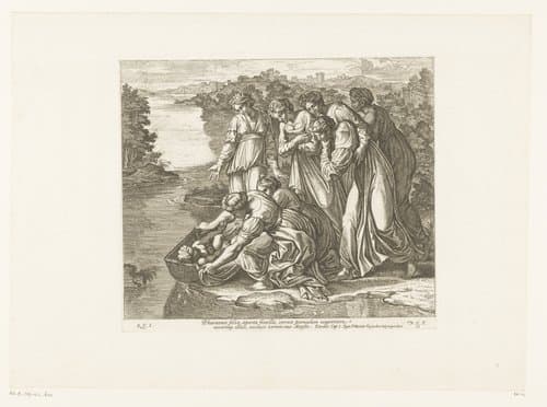 Sacrae Historiae Acta a Raphael Urbin in Vaticanis xystis ad picturae miraculum expressa by Nicolas Chaperon