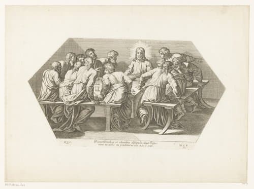 Laatste Avondmaal by Nicolas Chaperon