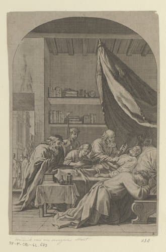Dood van Raymond Diocrès by François Chauveau