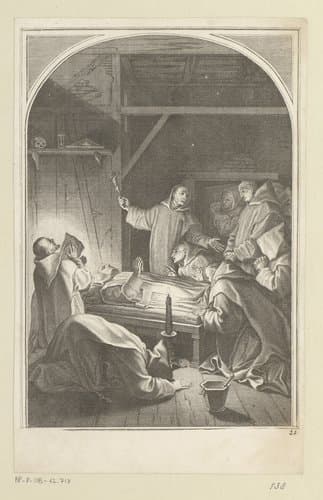 Dood van de Heilige Bruno by François Chauveau