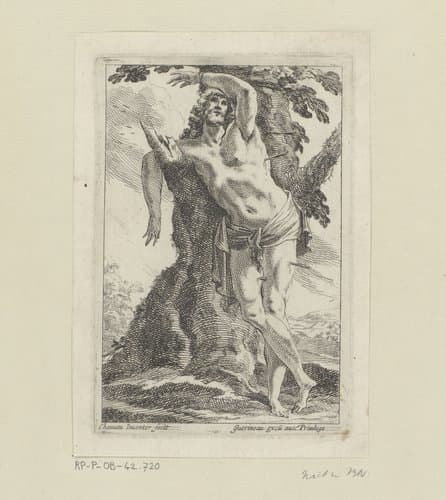 Heilige Sebastiaan by François Chauveau