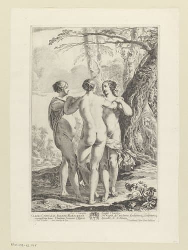 Drie Gratiën by François Chauveau