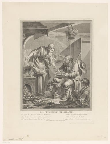 La cuisinière charitable. by Justus Chevillet