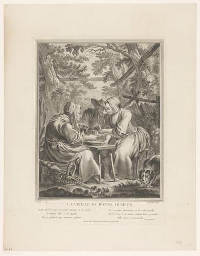 La vieille de bonne humeur