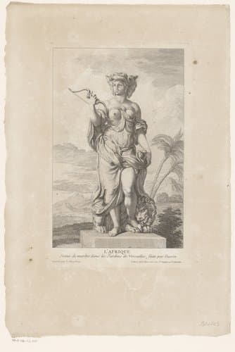 De vier continenten by Louis Desplaces