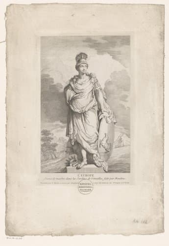 De vier continenten by Louis Desplaces
