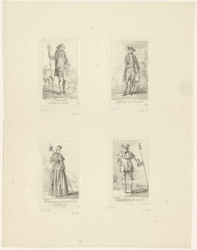 Oeuvre van Antoine Watteau by Louis Desplaces