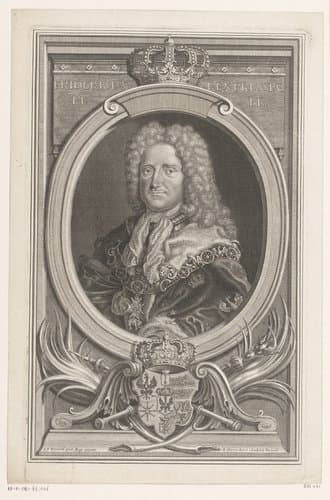 Portret van Frederik I van Pruisen by Étienne Desrochers