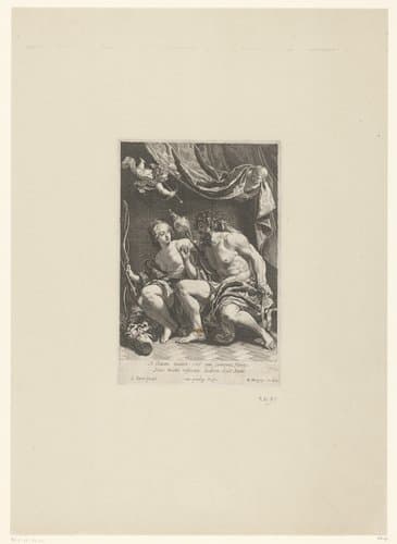 Hercules en Omphale by Michel Dorigny