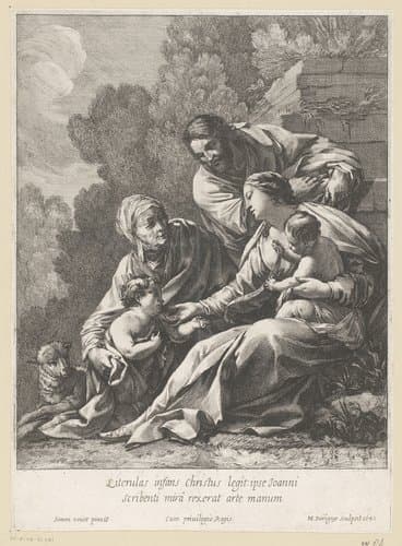 Heilige Familie by Michel Dorigny