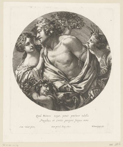 Allegorische voorstelling over de natuur by Michel Dorigny