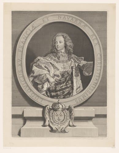 Ludovicus XV. Franciae et Navarrae rex Christianissimus by Pierre Drevet