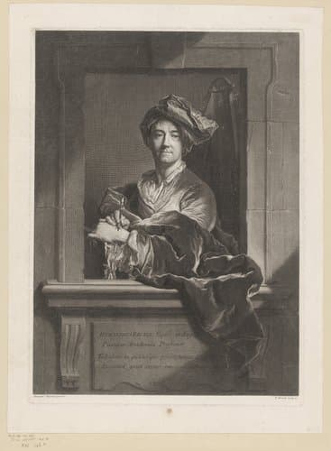 Hyacinthus Rigaud by Pierre Drevet