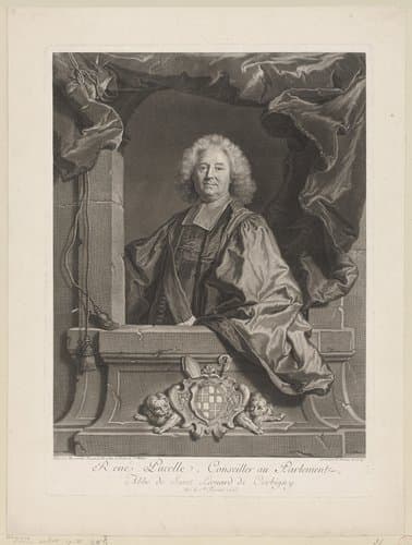 Portrait of Pierre Imbert Drevet