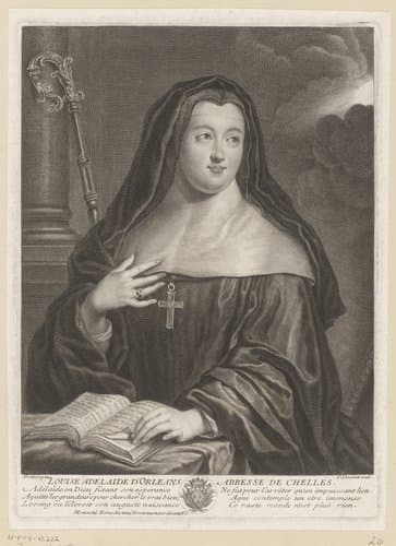 Louise Adelaide d'Orleans abbesse de Chelles.