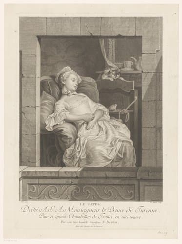 Le repos by Nicolas-Gabriel Dupuis