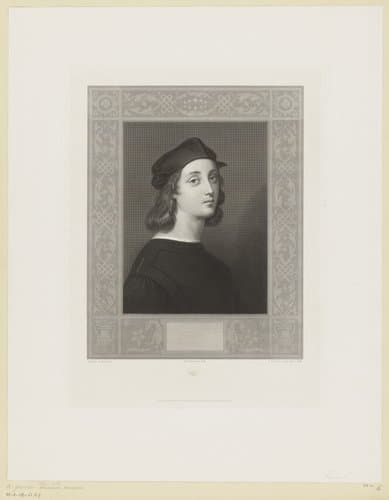Portret van Rafaël by François Forster
