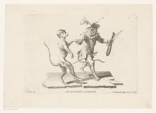 Dansleraar by Jean Baptiste Guélard