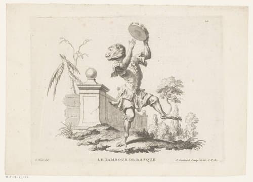 Le Tambour de Basque by Jean Baptiste Guélard