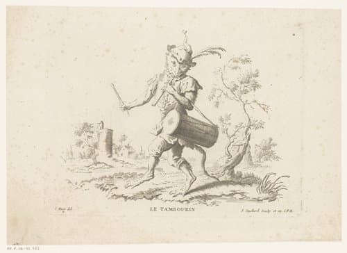 Le Tambourin by Jean Baptiste Guélard
