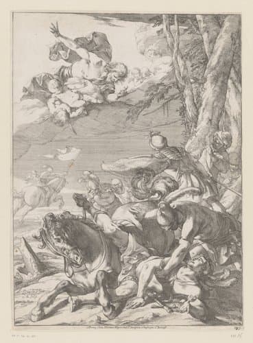 Bekering van Paulus by Laurent de La Hire