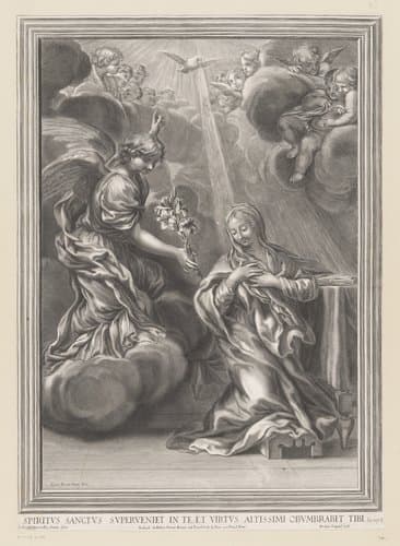 Annunciatie by Nicolas Laigniel