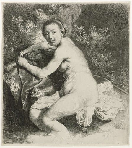 Diana at the bath by Rembrandt van Rijn