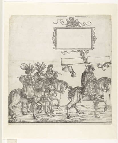 Triomf van Keizer Maximiliaan I by Hans Burgkmair (I)