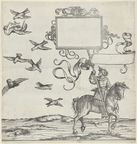 Triomfen van Keizer Maximiliaan I by Hans Burgkmair (I)