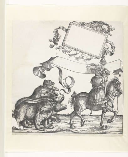 Triomf van Keizer Maximiliaan I by Hans Burgkmair (I)