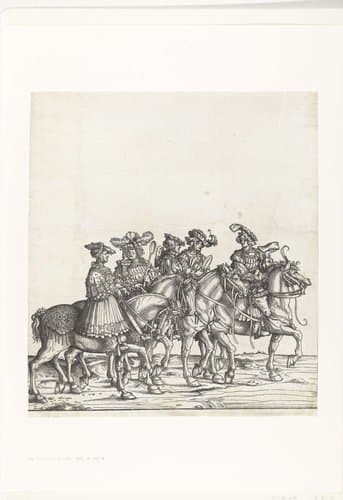 Triomf van Keizer Maximiliaan I by Hans Burgkmair (I)
