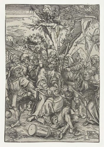 Gevangenneming van Christus by Lucas Cranach (I)