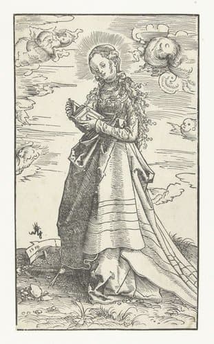 Heilige Catharina van Alexandrië by Lucas Cranach (I)