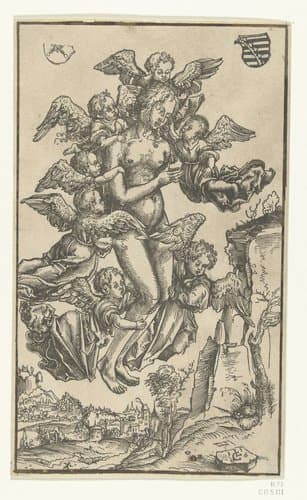 Hemelvaart van Maria Magdalena by Lucas Cranach (I)