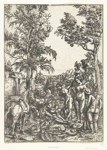 Oordeel van Paris by Lucas Cranach (I)