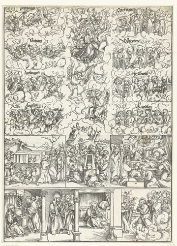 Dood en Hemelvaart van Maria by Lucas Cranach (I)