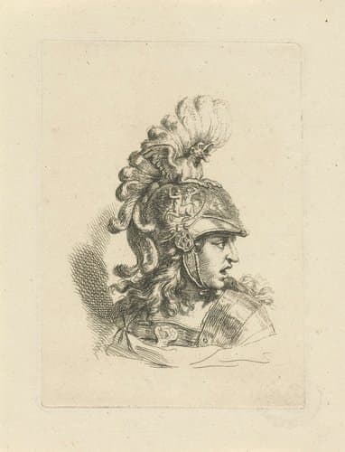 Kop van Minerva by Gerard de Lairesse
