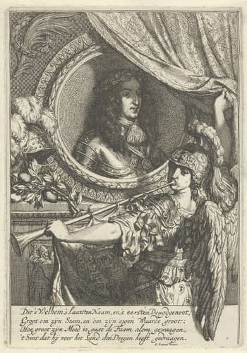 Portret van prins Willem III by Gerard de Lairesse